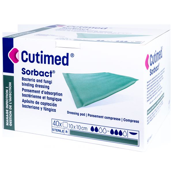 Cutimed Sorbact Pad 10cm x 10cm