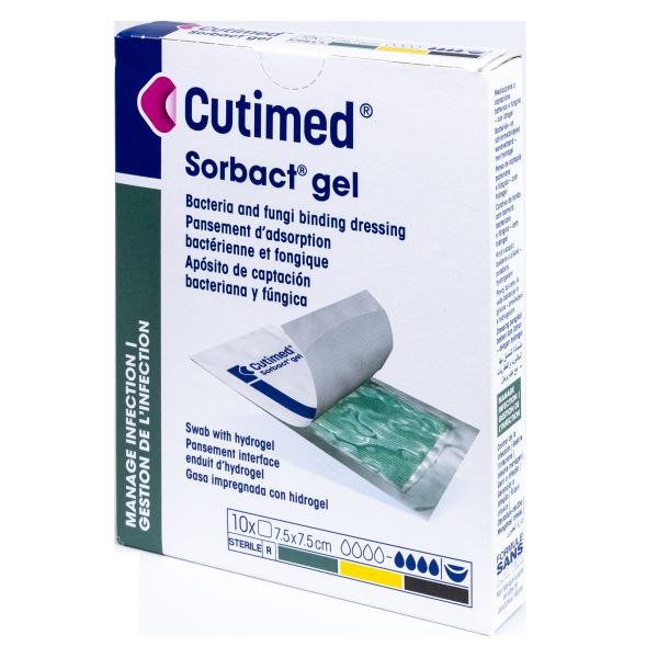 Cutimed Sorbact Hydro 7.5cm x 7.5cm