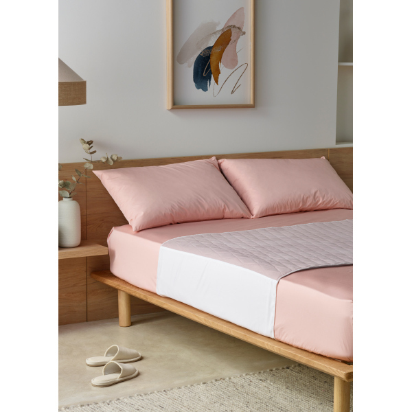 Staydry Blue-E Bedpad 2000ml Single Bed With Wings Lilac - Image 2