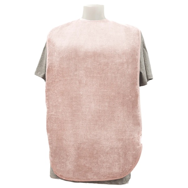 Brolly Extra Absorbent Bib With Snaps Fastening Adult Pink