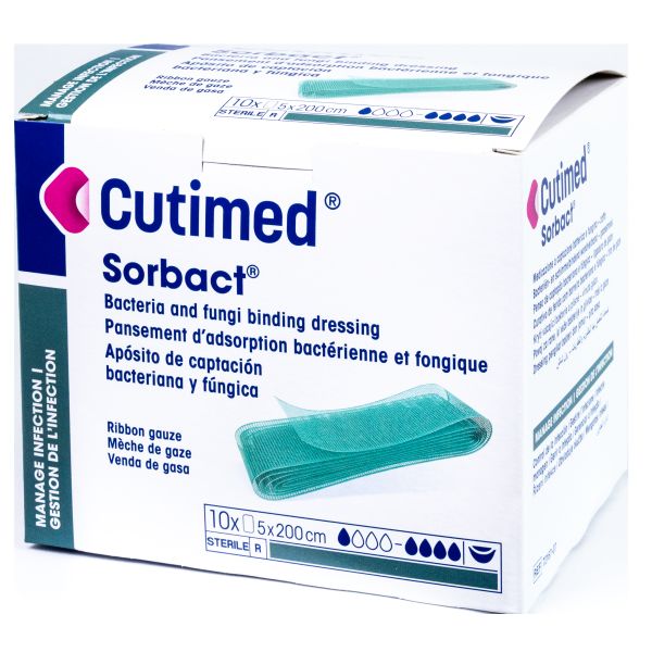 Image of Cutimed Sorbact Ribbon 5cm x 200cm by BSN Medical