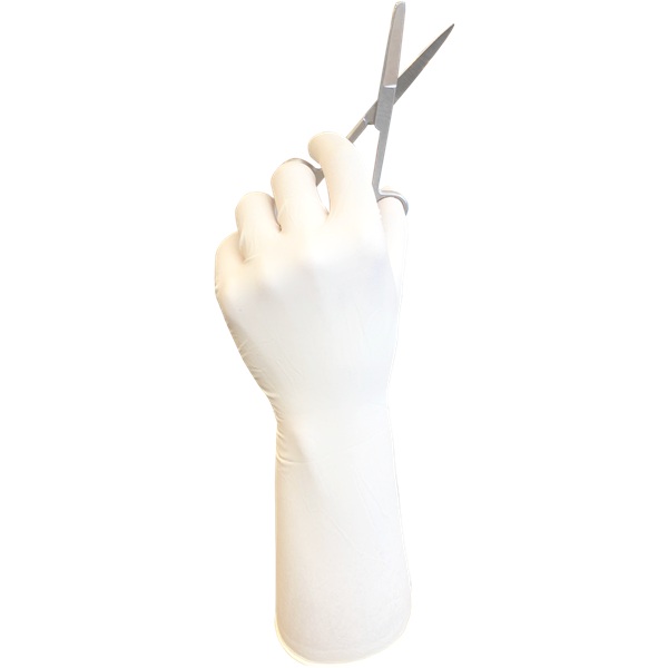 iSense Latex Surgical Sterile Gloves Size 7.0 Box 50 - Image 2