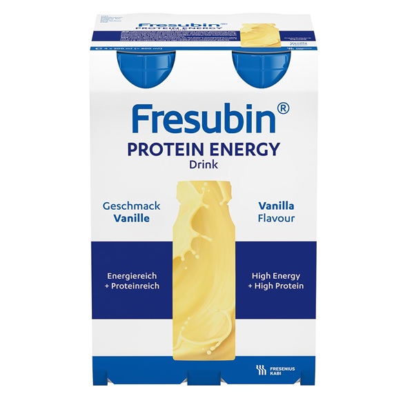 Fresubin Protein Energy Drink Vanilla 200mL Easybottle Pack 4 - Fresubin product image for SEO optimization