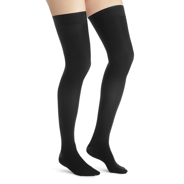 Jobst Ultrasheer Thigh High Medium Black 20-30mmHg
