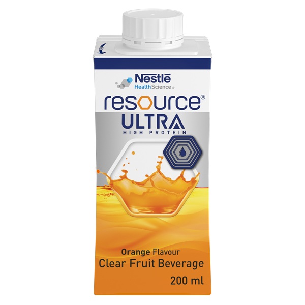 Resource Ultra Clear Fruit Beverage Orange 200ml Bottle Pack 4 - Resource product image for SEO optimization
