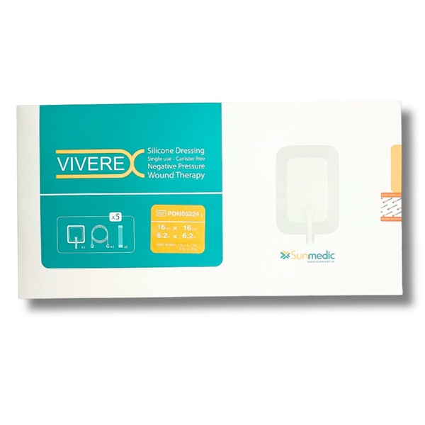 Viverex Soft Port Dressings Only 10cm x 30cm Pack 5