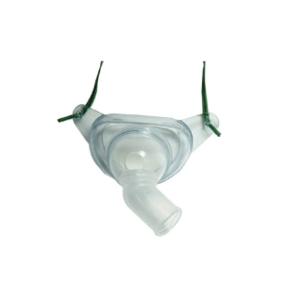 Disposable Tracheostomy Mask Paediatric O2 with Elastic Strap & 22mm Connector Box 50