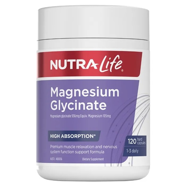 Nutralife Magnesium Glycinate Capsules 120