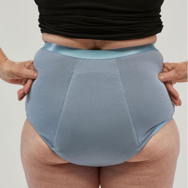 Staydry Ladies Full Brief Blue 250ml Size 10/S - Image 2