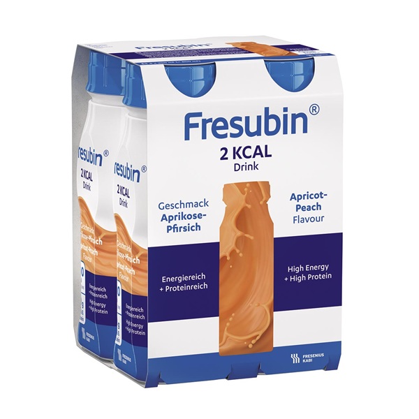 Fresubin 2kcal Drink Apricot Peach 200mL Easybottle Pack 4 - Image 2