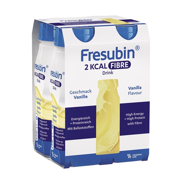 Fresubin 2kcal Fibre Drink Vanilla 200mL Easybottle Pack 4 - Image 2