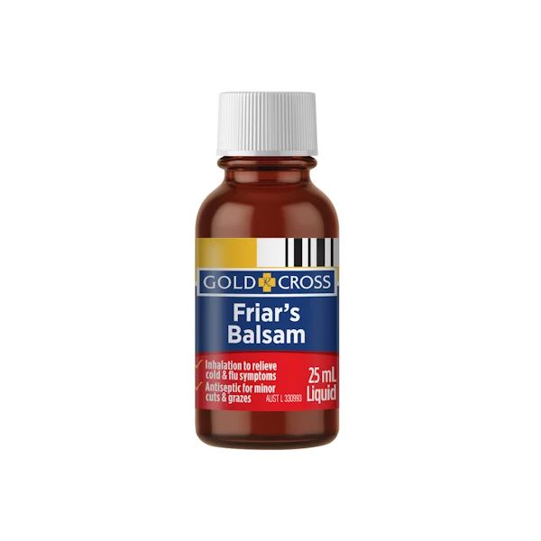 Gold Cross Friar's Balsam Bottle 25ml