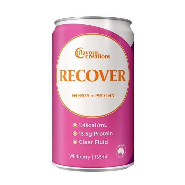 Recover Wildberry Flavoured 11g Protein Supplement 110mL - Recover product image for SEO optimization