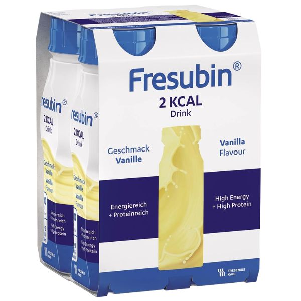 Fresubin 2kcal Drink Vanilla 200mL Easybottle Pack 4 - Fresubin product image for SEO optimization