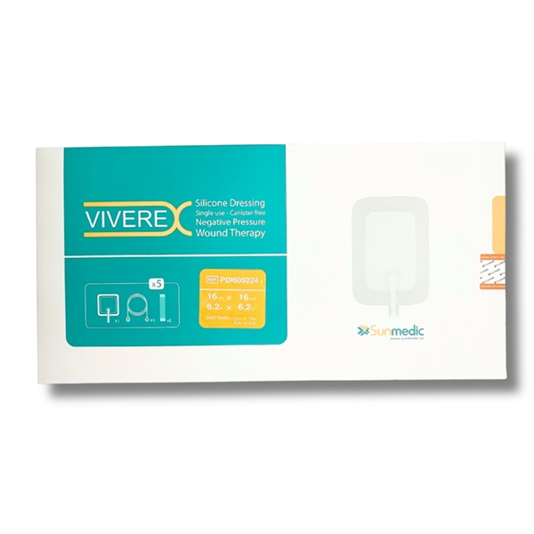 Viverex Soft Port Dressings Only 16cmx16cm Box 5