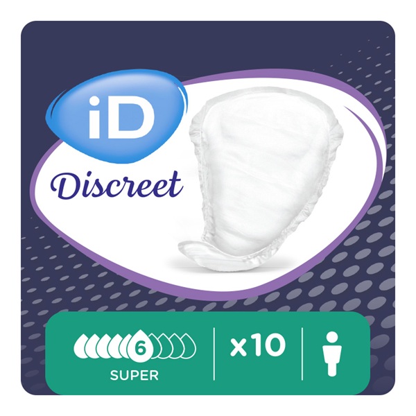 iD Discreet Pouch Super Mens 748ml Pack 14