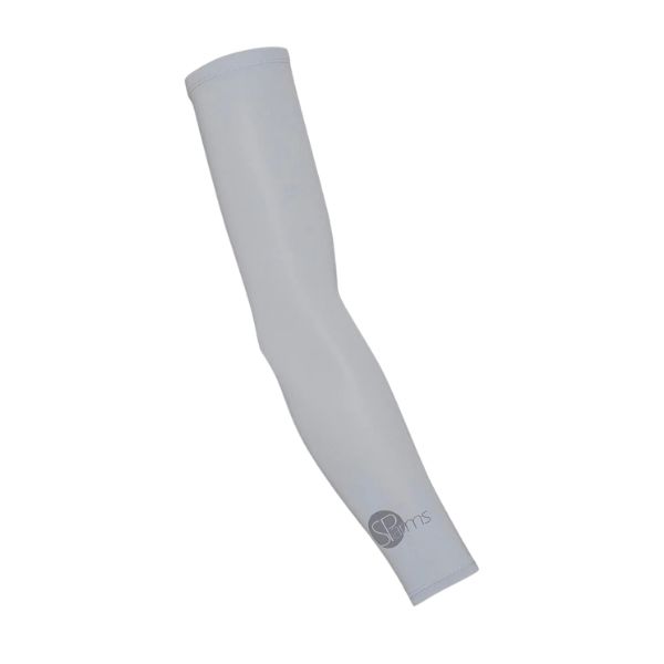 image of a pair of grey arm sleeves