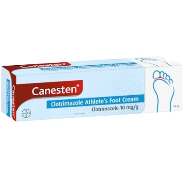 Canesten Cream 1% 50g Topical by Canesten in Skin Care Creams and Powders