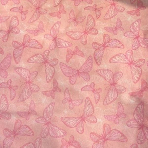 Petal Back Nightie Long Sleeve Peach Pink Butterfly Extra Large product image for SEO and accessibility