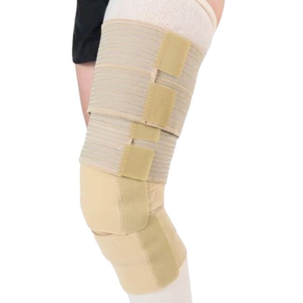 image of a person wearing a farrow wrap