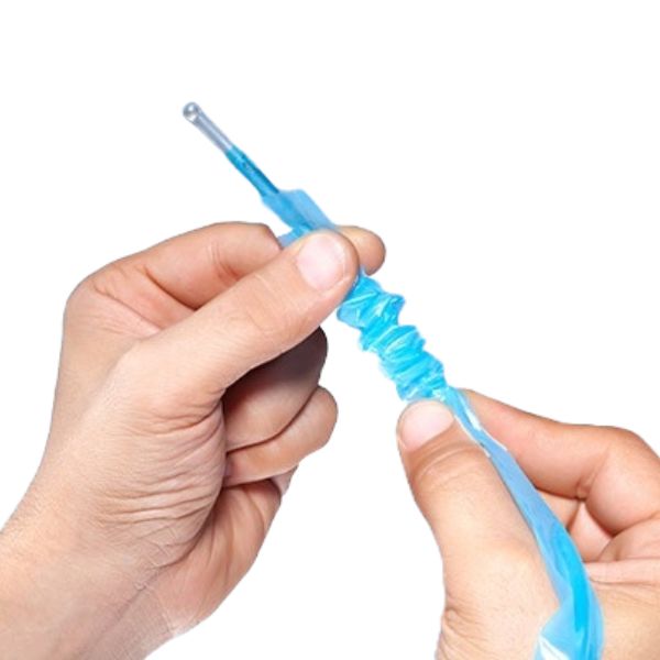 IQ Nelaton Catheter Hydrophilic No Touch Sleeve 43cm Male FG12 Box 30