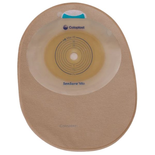 SenSura Mio 1 Piece High Output Shallow Convex Cut to Fit 10-50mm with Window