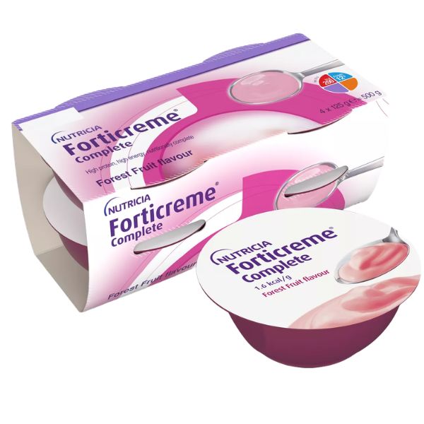 Forticreme Complete Forest Fruits 125g Pack 4