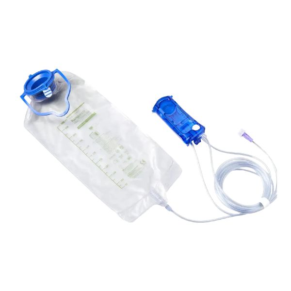 Kangaroo OMNI Feeding Set with Flush Bag and ENPlus Spike Box 30 - OMNI product image for SEO optimization