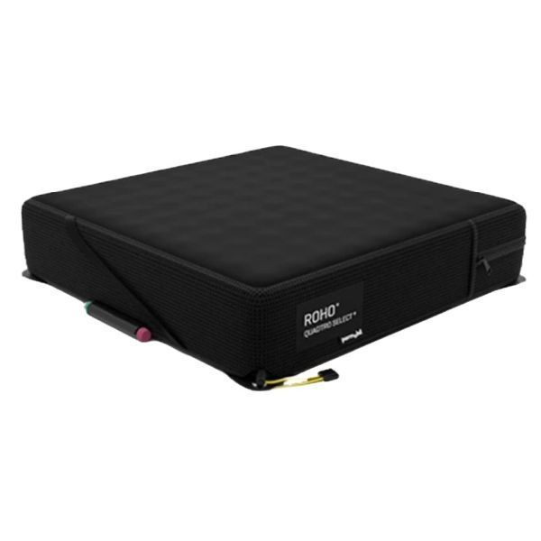 Quad Select Cushion 9x9 Medium Profile with Cover by Roho in Cushions