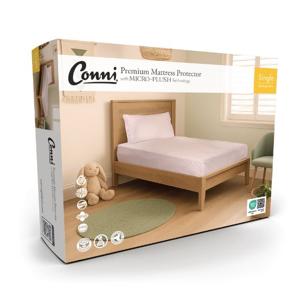 Conni Fitted Bed Pad Sheet - Single
